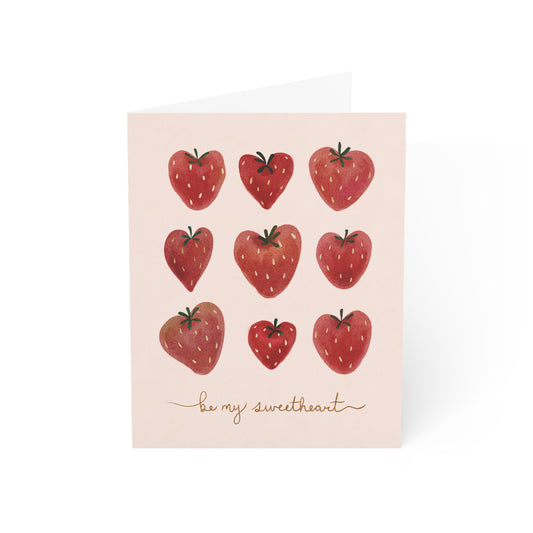 Be My Sweetheart Greeting Cards (1, 10, 30, and 50pcs)