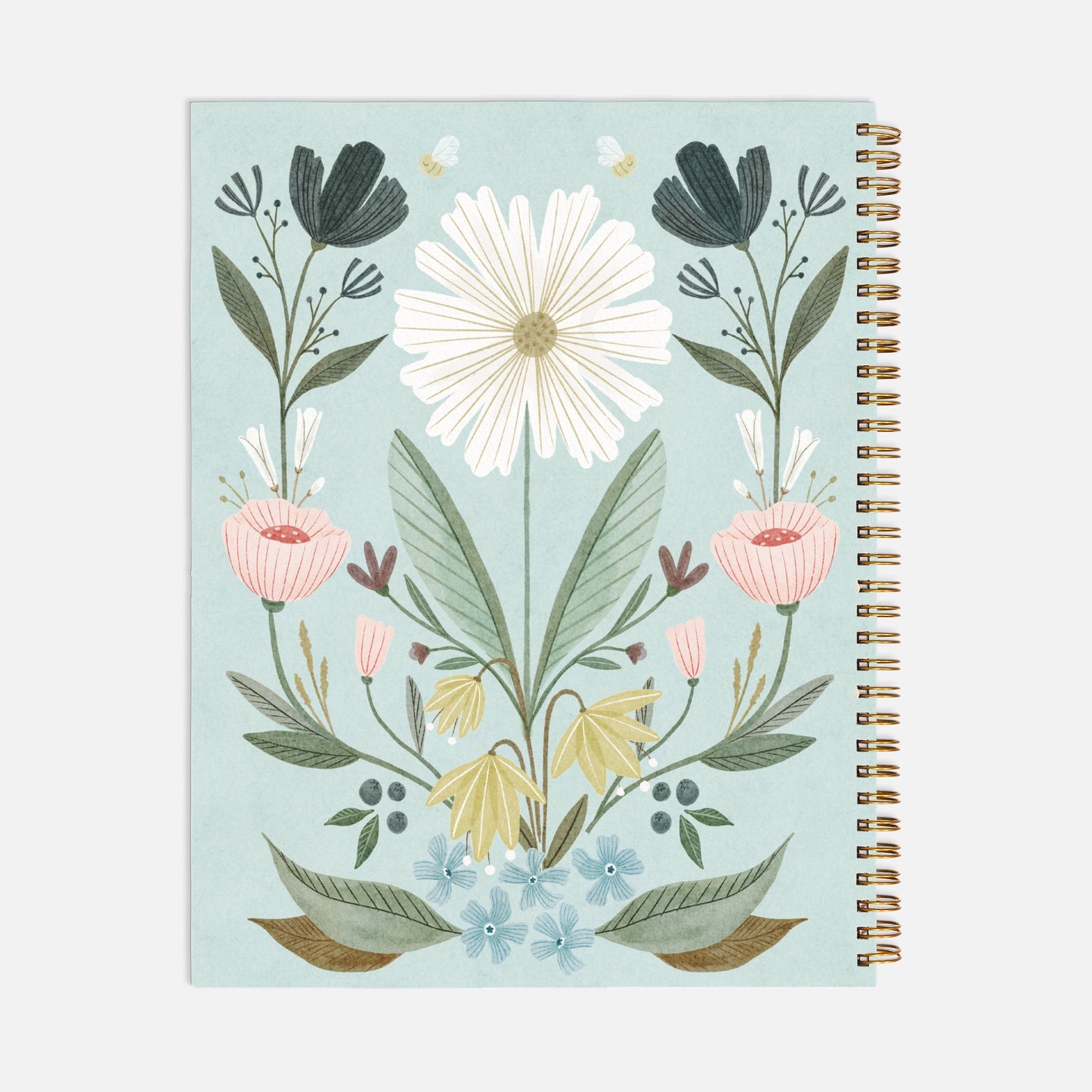 Floral Hardcover Planner 8.5 x 11