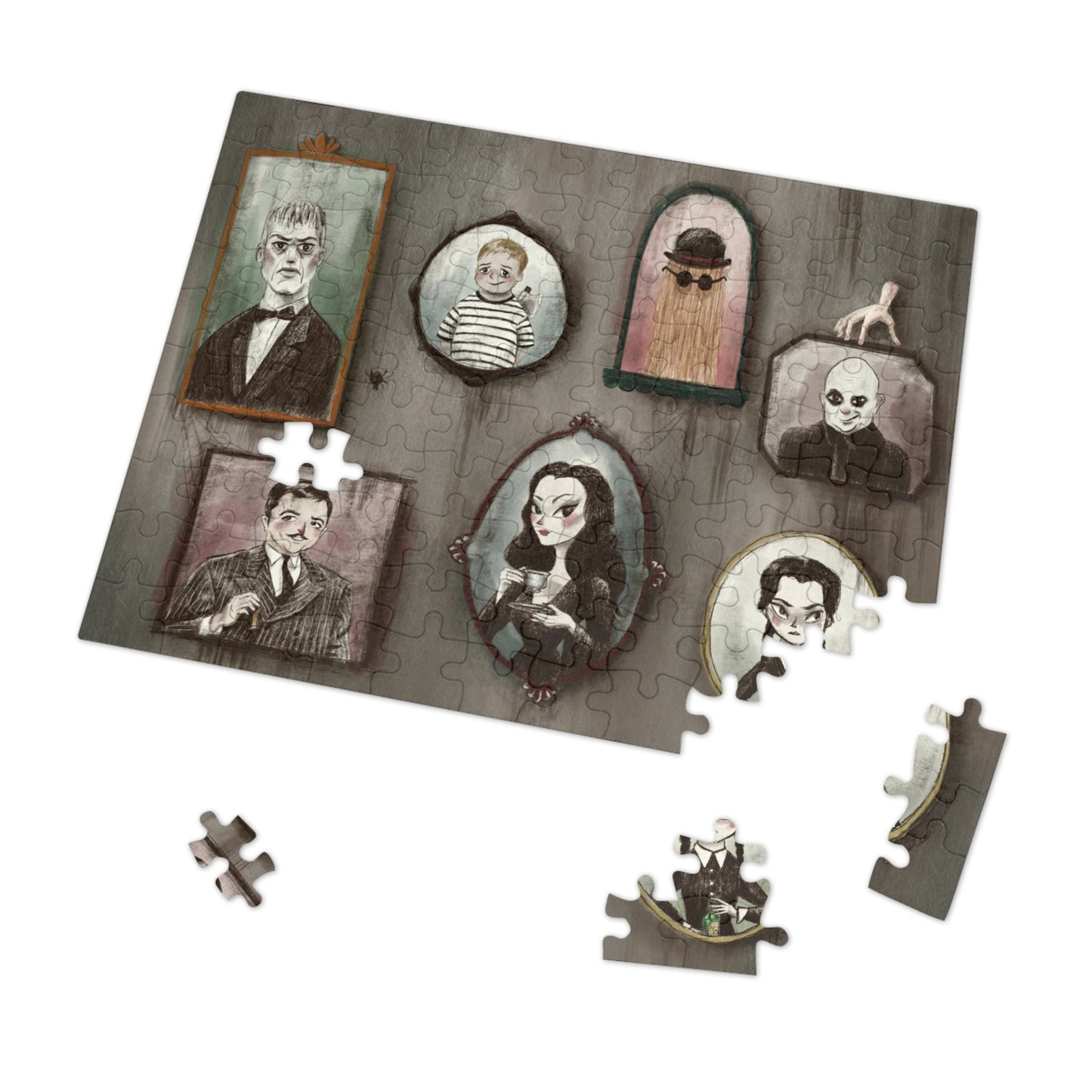The Addams Family Jigsaw Puzzle (30, 110, 252-Piece)