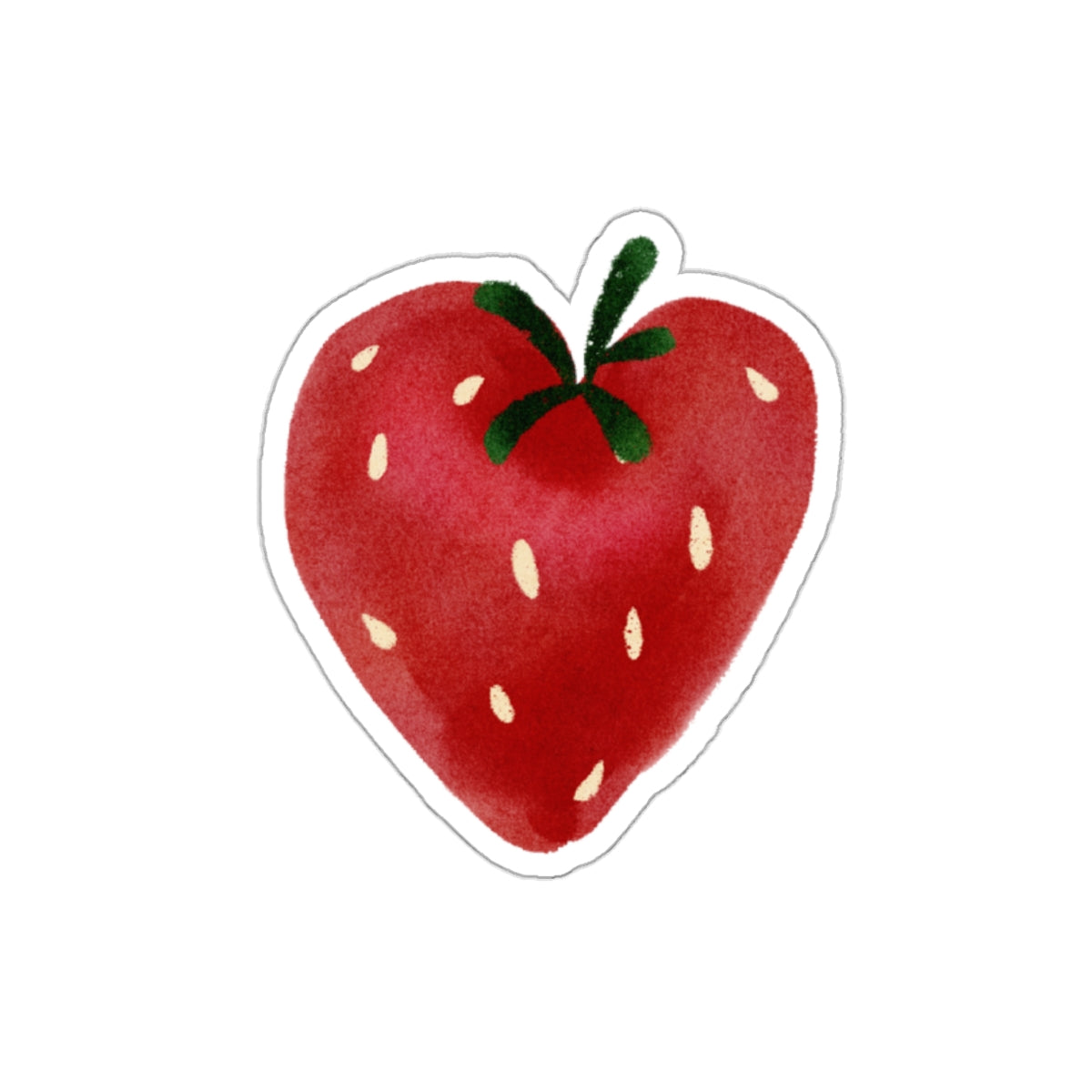 Strawberry Die-Cut Stickers