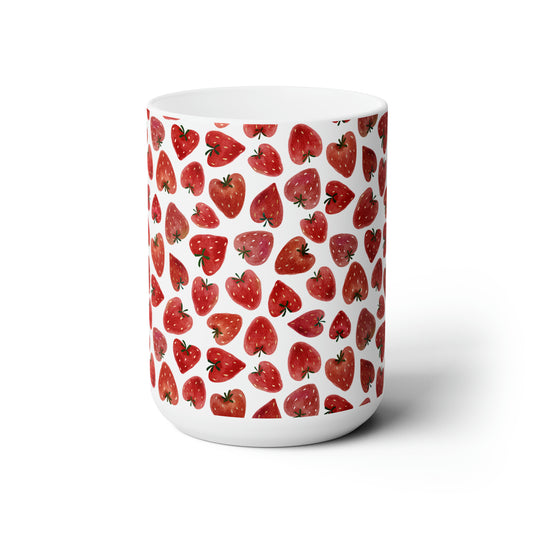 Strawberry Mug 15oz