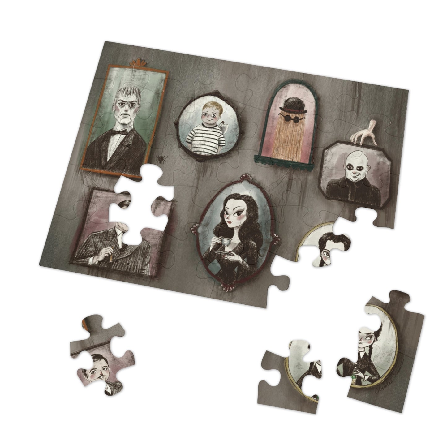 The Addams Family Jigsaw Puzzle (30, 110, 252-Piece)