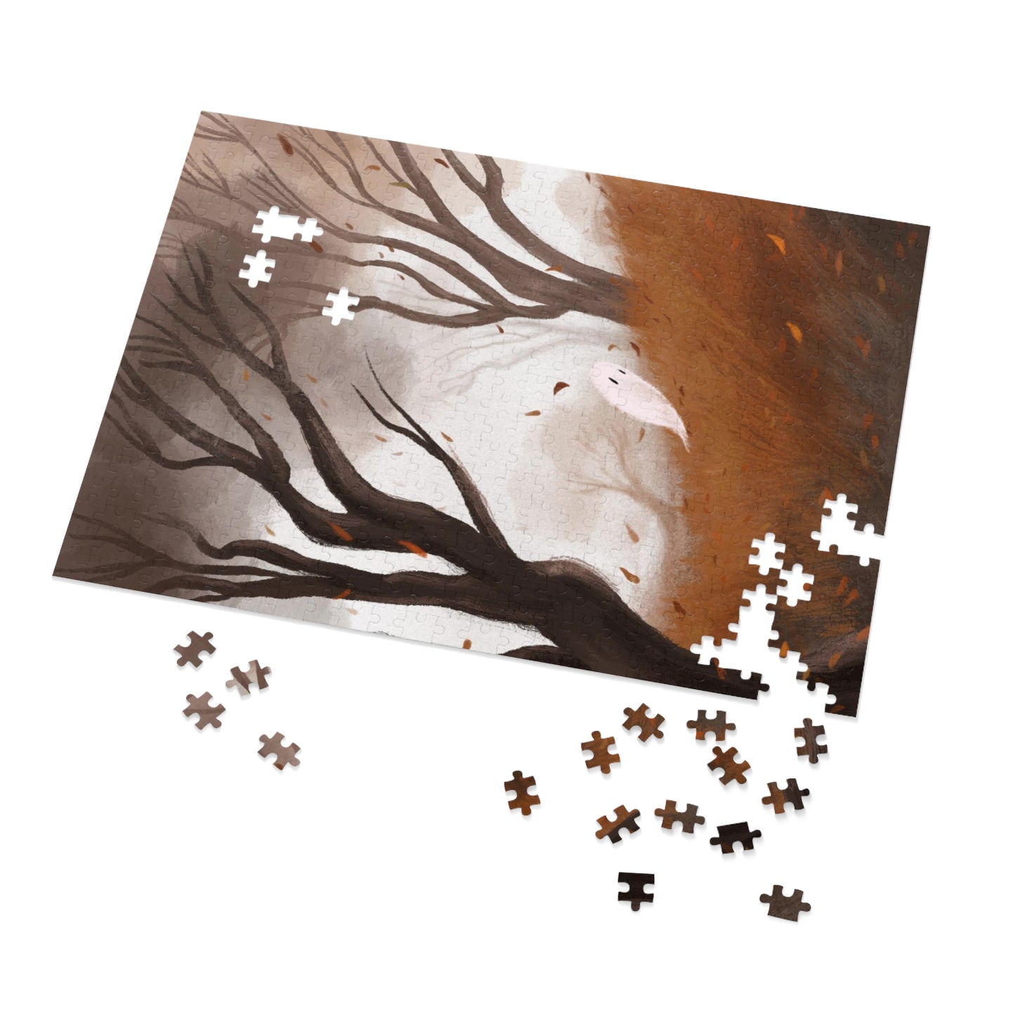 Autumn Ghost Jigsaw Puzzle (30, 110, 252, 500,1000-Piece)