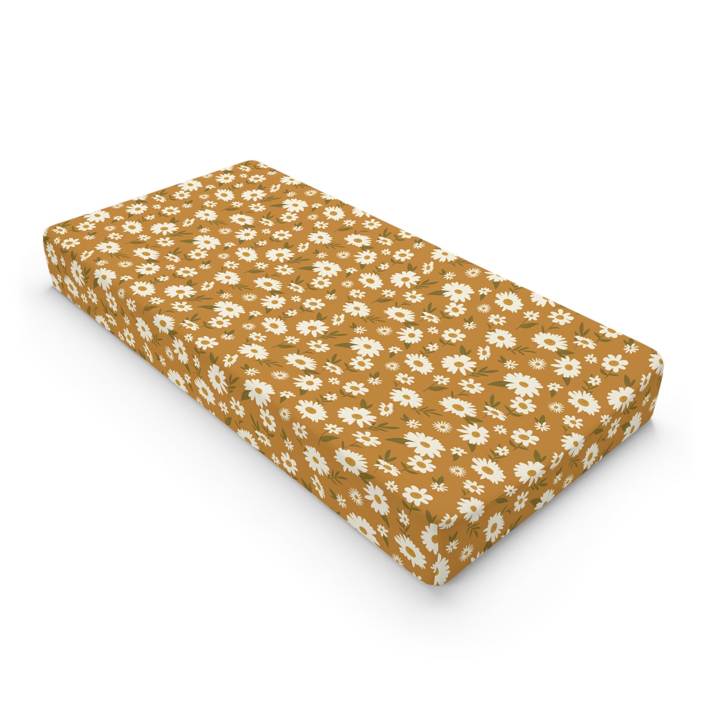 Golden Daisies Baby Changing Pad Cover