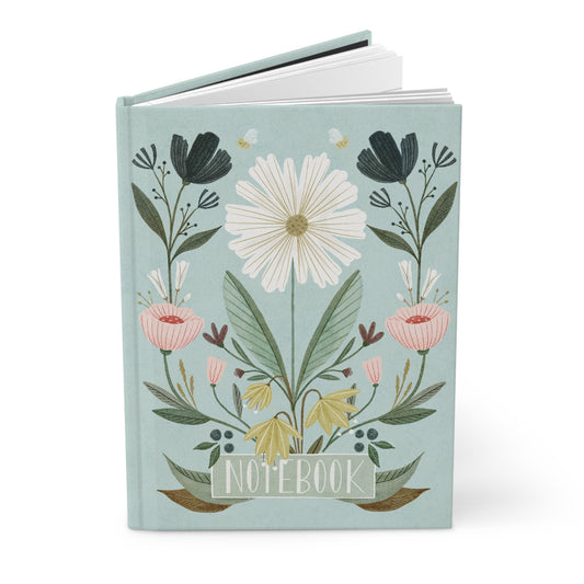 Floral Hardcover Journal - Line Ruled
