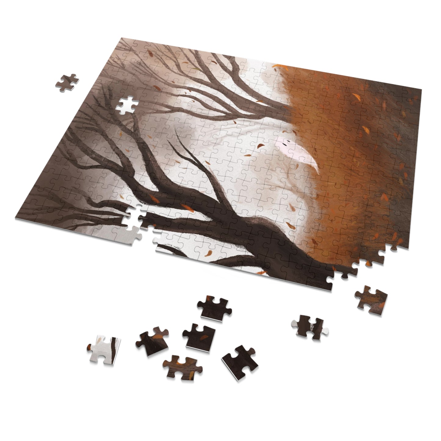 Autumn Ghost Jigsaw Puzzle (30, 110, 252, 500,1000-Piece)