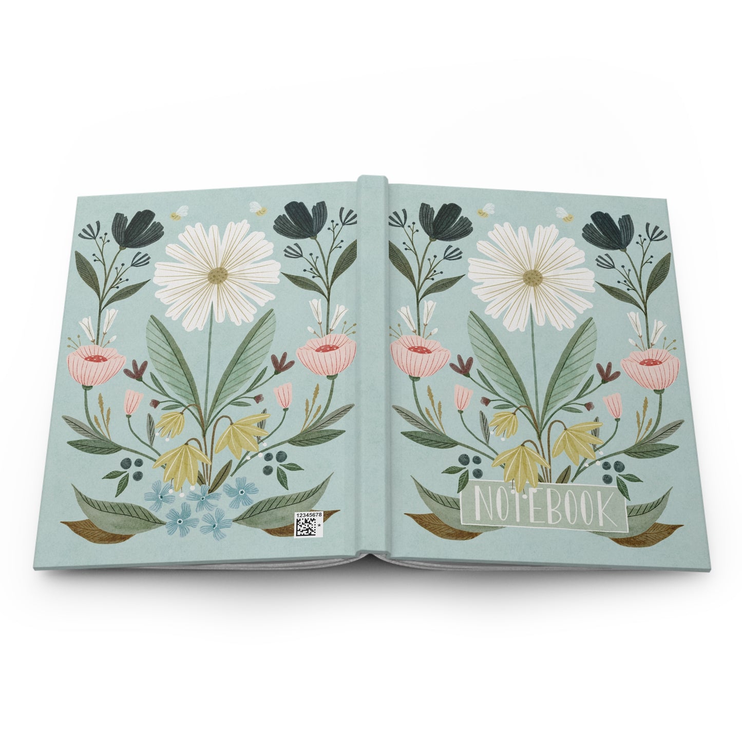 Floral Hardcover Journal - Line Ruled