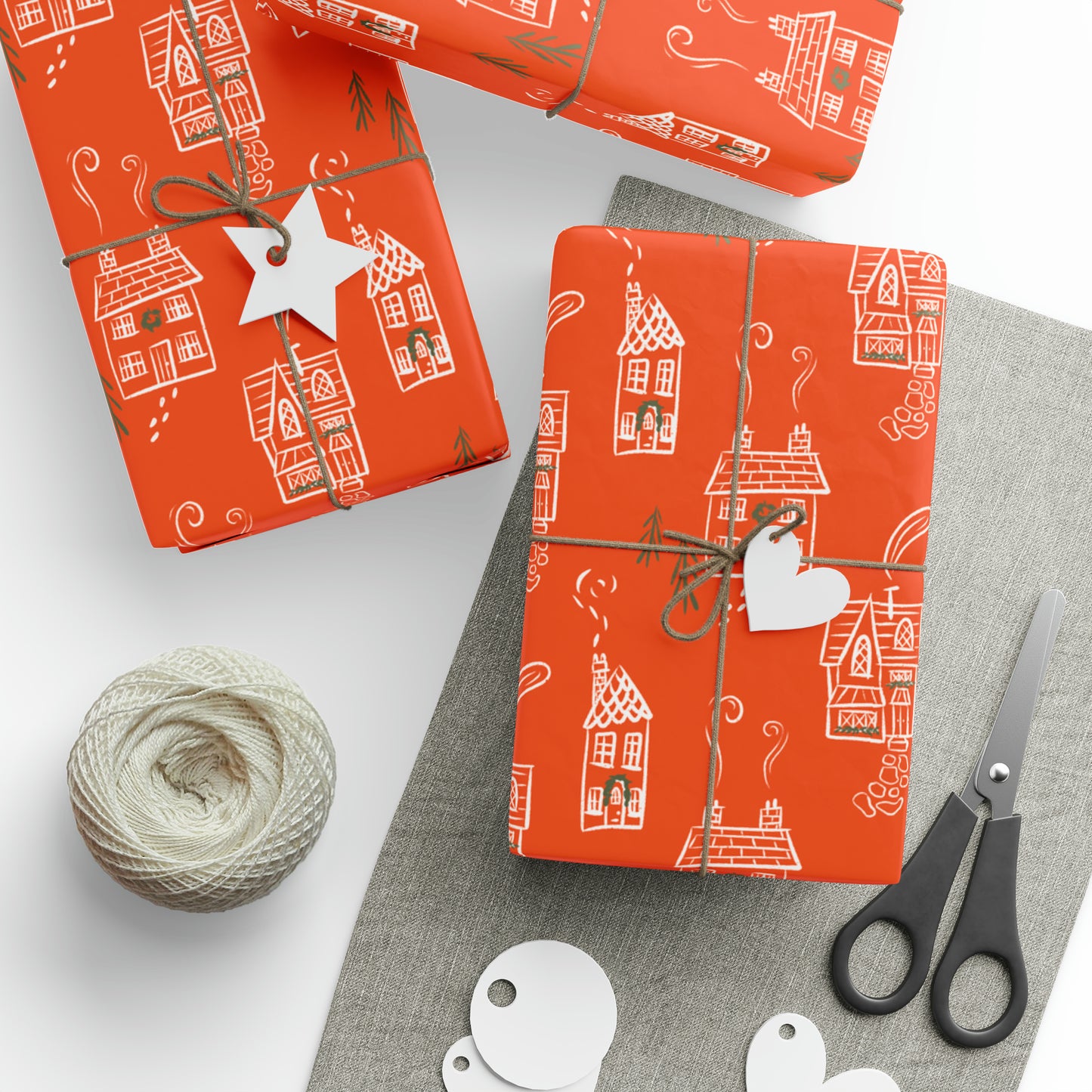 Home For The Holidays Wrapping Paper