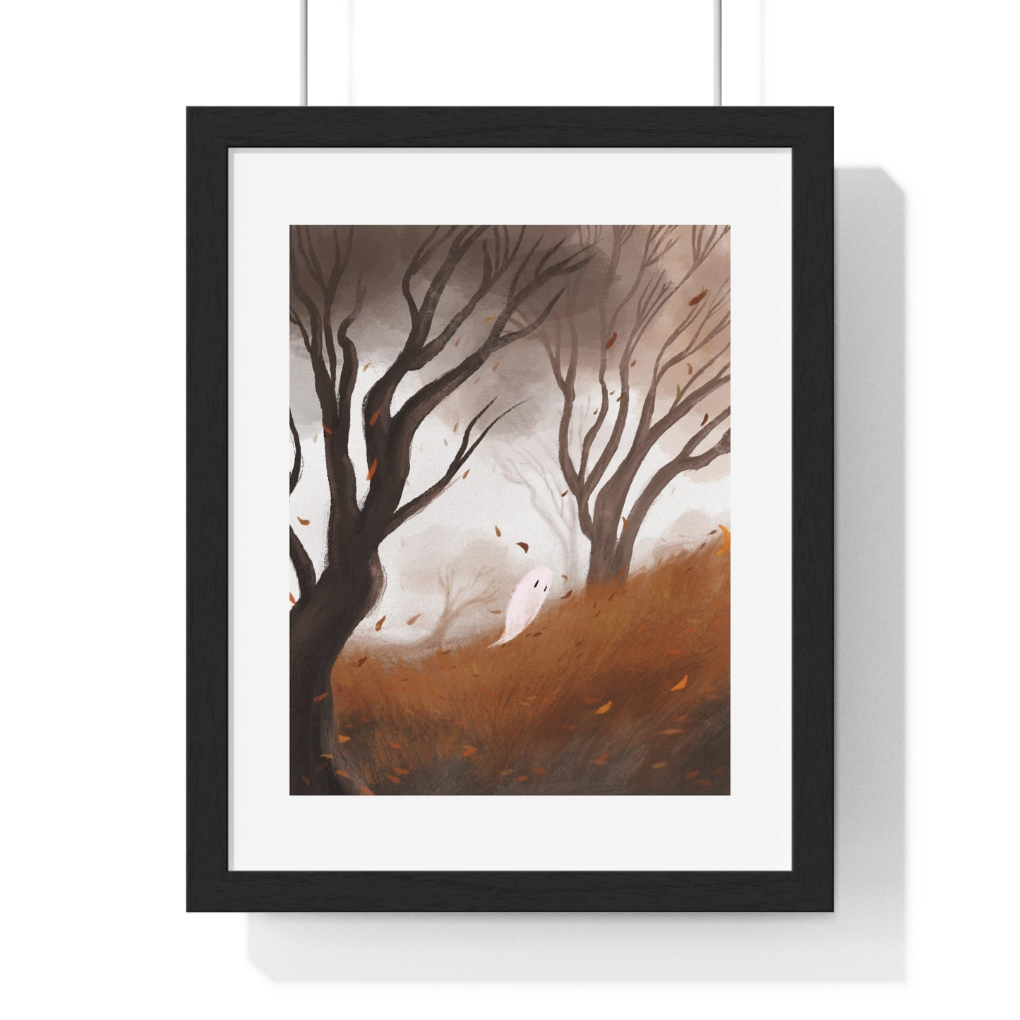 Autumn Ghost Premium Framed Print