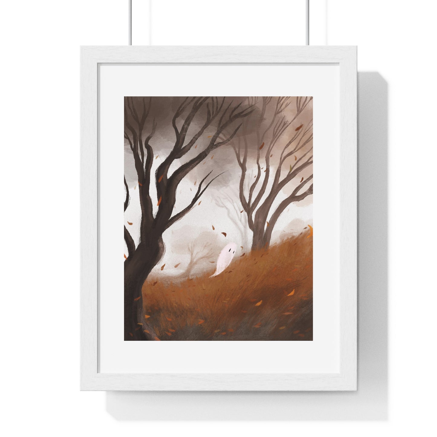Autumn Ghost Premium Framed Print