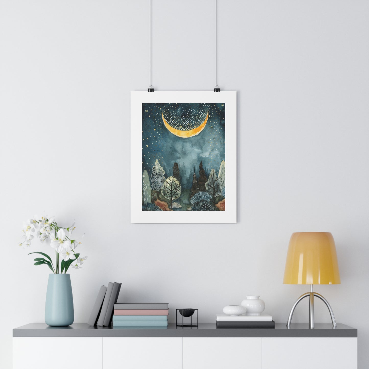 Moon Forest Giclée Art Print