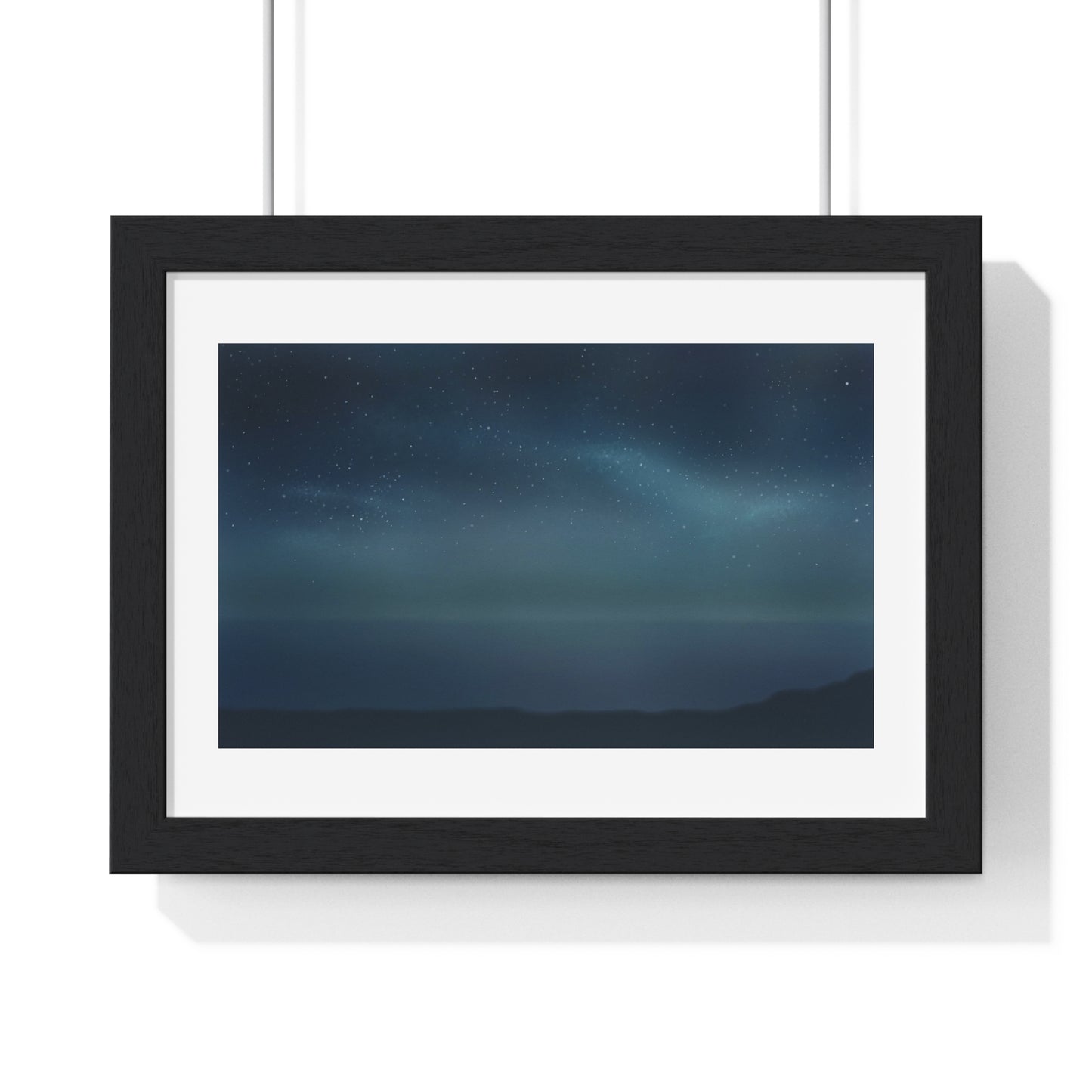 The Sea and The Sky Premium Framed Print