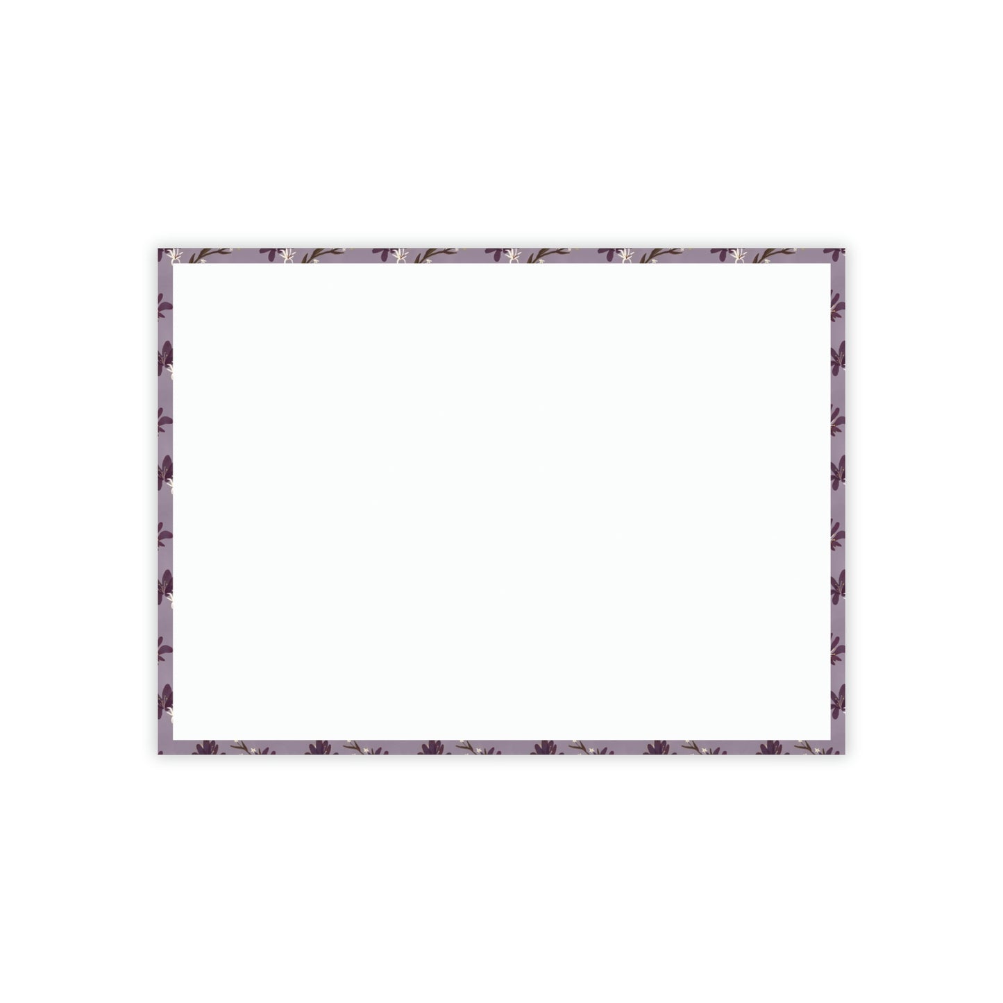 Purple Floral Post-it® Note Pads