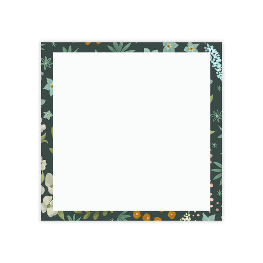 Dark Floral Post-it® Note Pads