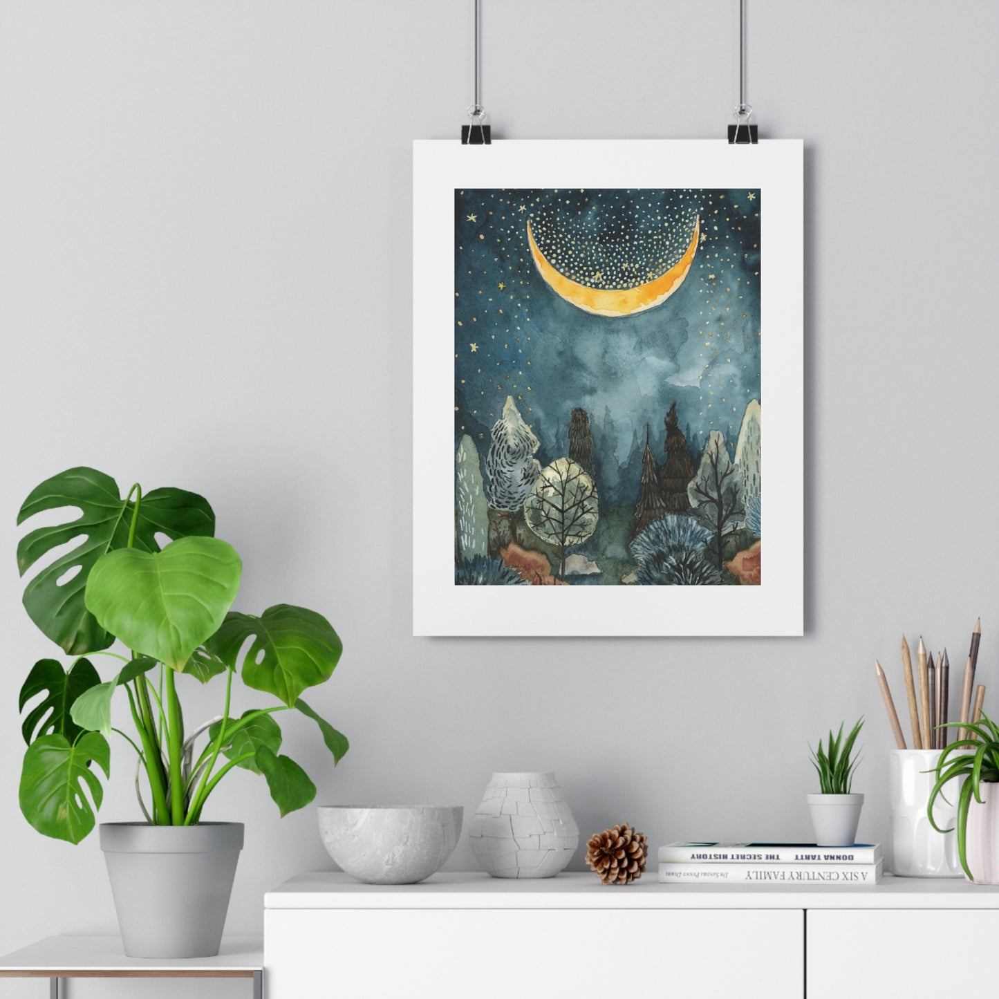 Moon Forest Giclée Art Print