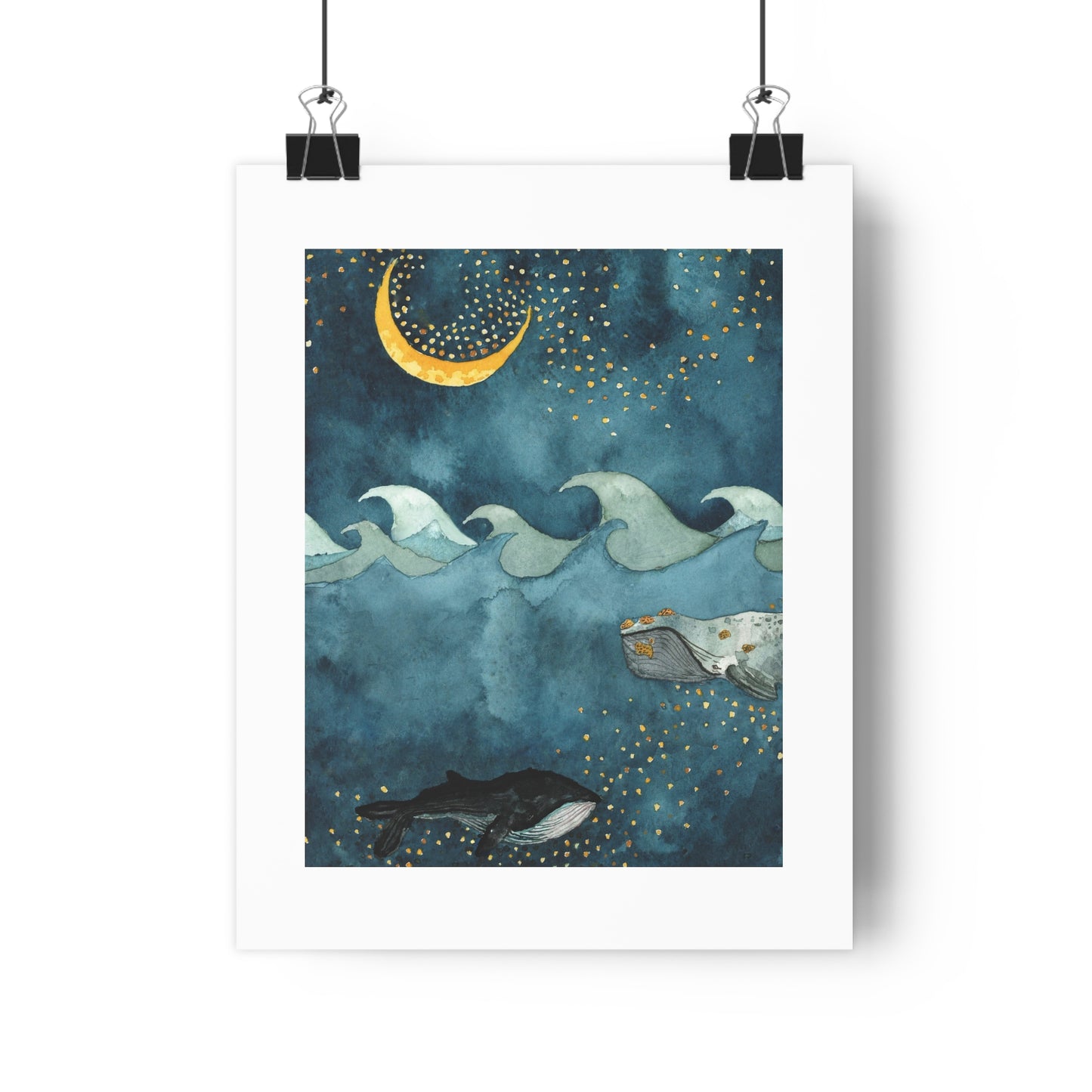 Moon Ocean Giclée Art Print